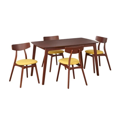 5pc Archer Rectangular Dining Set - Buylateral - Image 7