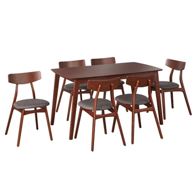 7pc Archer Rectangular Dining Set - Buylateral - Image 7