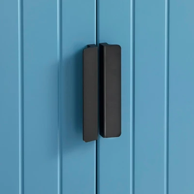 Fulton 2 Door Channel Front Buffet Blue - Buylateral - Image 3