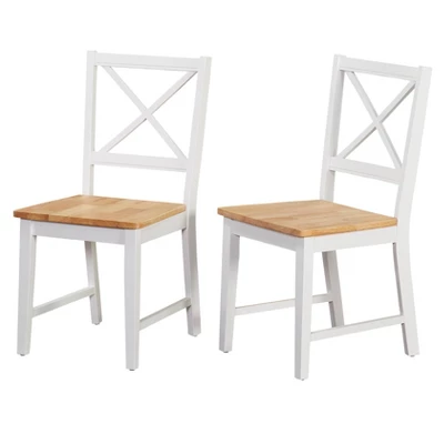 Set Of 2 Virginia Crossback Dining Chairs - Buylateral - Image 4