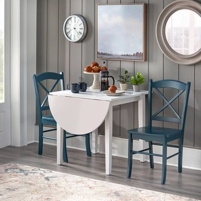 3pc Tiffany Extendable Dining Table Set - Buylateral - Image 2