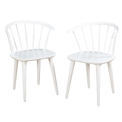 Set Of 2 Florence Contemporary Windsor Dining Chairs - Buylateral - Image 6