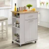 Lima Kitchen Cart Gray - Buylateral