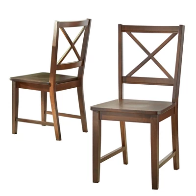 Set Of 2 Virginia Crossback Dining Chairs - Buylateral - Image 6