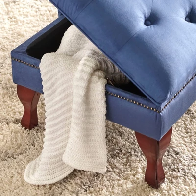 Storage Chaise Blue - Buylateral - Image 2