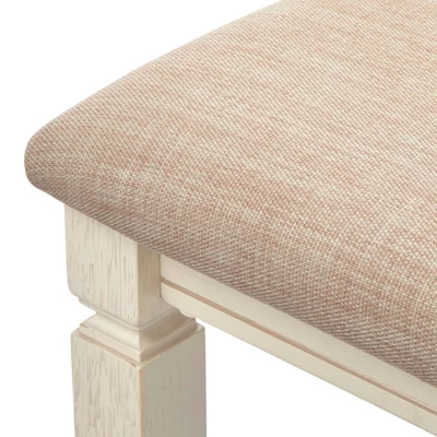 5pc Maryland Extendable Dining Table Set Walnut/White - Buylateral - Image 6