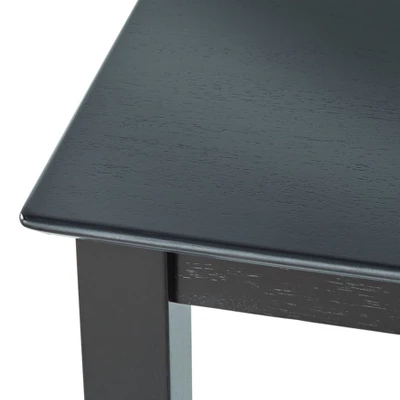 Counter Height Table Wood/Black - Buylateral - Image 3
