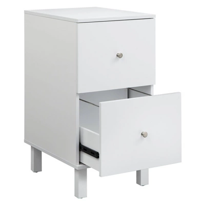 Foster File Cabinet 2 Drawer White - Buylateral - Image 3