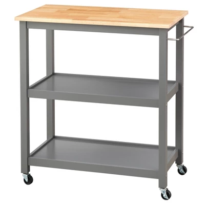 Mylah Kitchen 2-Tier Rolling Cart - Buylateral - Image 7