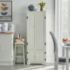 Extra Tall Antique Cabinet White - Buylateral