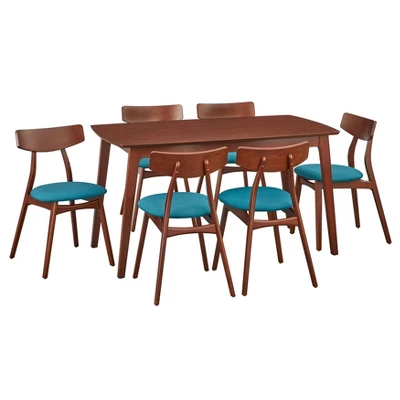 7pc Archer Rectangular Dining Set - Buylateral - Image 8