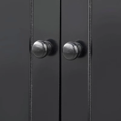 Hanover Buffet With Shelf Black - Buylateral - Image 3