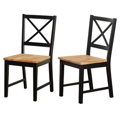 Set Of 2 Virginia Crossback Dining Chairs - Buylateral - Image 5