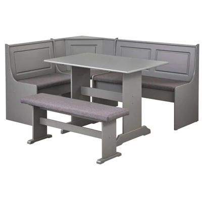 3pc Polly Upholstered Nook Dining Set - Buylateral - Image 5