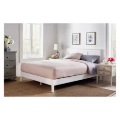 Emerie Queen Bed White - Buylateral